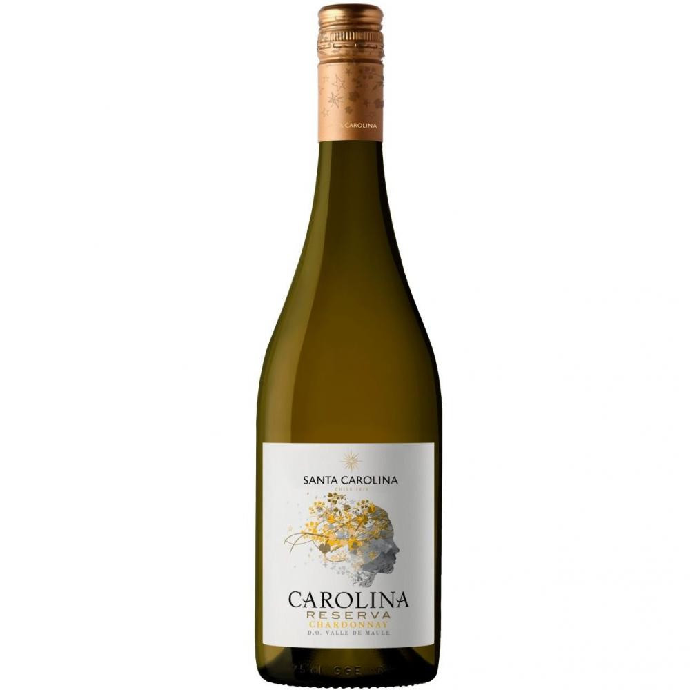 Santa Carolina Вино  Reserva Chardonnay, 0,75 л (7804350596373) - зображення 1