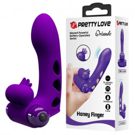   Pretty Love Orlando Honey Finger Vibrator Purple (6603BI1107)