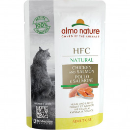 Almo Nature HFC Cat Natural Chicken & Salmon 55 г (8001154124408)