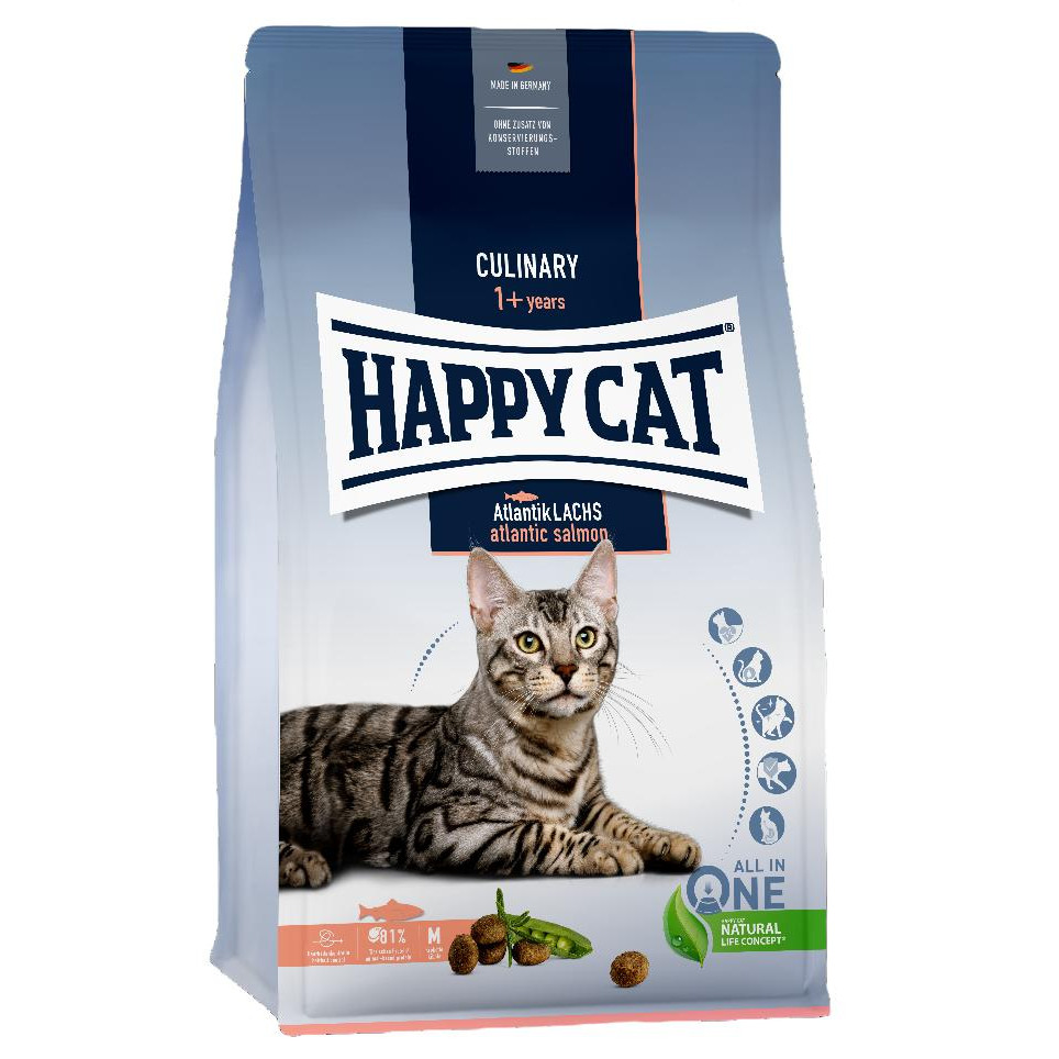 Happy Cat Culinary Adult Atlantik-Lachs 0,3 кг - зображення 1