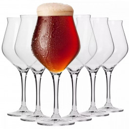 Krosno Набор бокалов для пива AVANT-GARDE 420 мл 6 шт (F57A764042013420)
