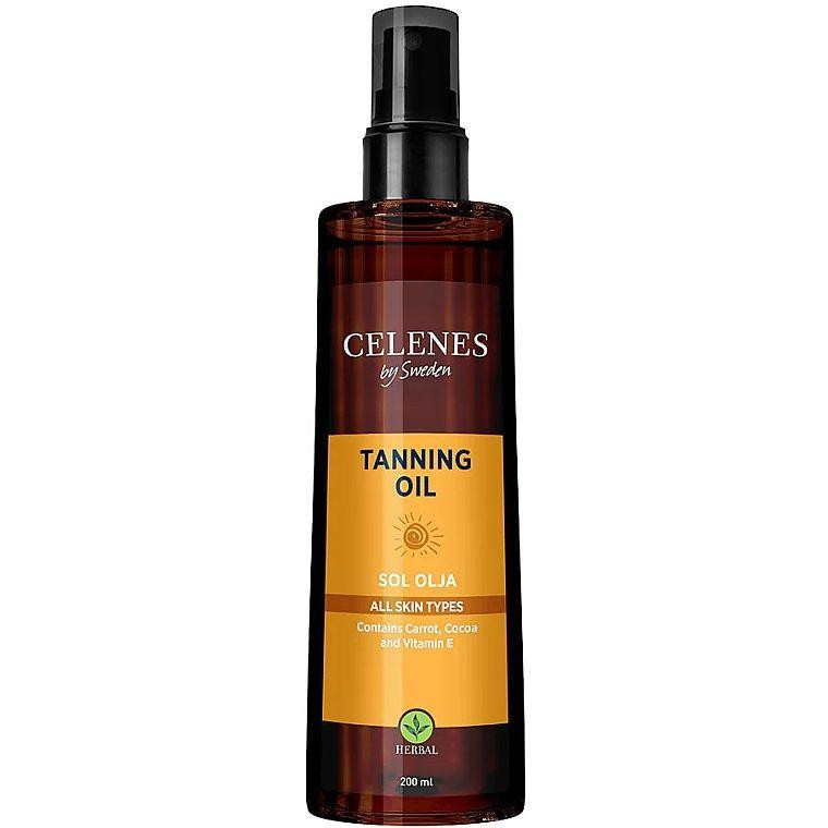 Celenes Засіб для засмаги  Tanning Oil Олія 200 мл (7350104249656) - зображення 1