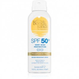   Bondi Sands SPF 50+ Fragrance Free захисний спрей для засмаги SPF 50+ 160 гр