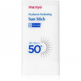Manyo Hyaluron Hydrating Sun Stick сонцезахисний крем в тюбику SPF 50+ 18 гр