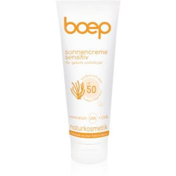 Boep Natural Sun Cream Sensitive крем для засмаги SPF 50 100 мл - зображення 1