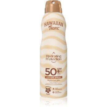 Hawaiian Tropic Hydrating Protection Lotion Spray спрей для засмаги SPF 50 220 мл - зображення 1
