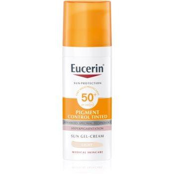 Eucerin Sun Pigment Control Tinted захисна емульсія проти гіперпігментації шкіри SPF 50+ відтінок Light 50 м - зображення 1