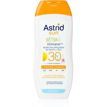 Astrid Sun дитяче молочко для засмаги SPF 30 для обличчя та тіла 200 мл - зображення 1