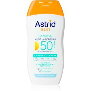 Astrid Sun Sensitive молочко для засмаги SPF 50+ з високим ступенем UV захисту 150 мл - зображення 1