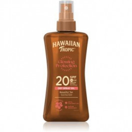 Hawaiian Tropic Glowing Protection Dry Oil Spray зволожуючий гель для замаги SPF 20 200 мл