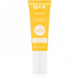   Q+A Peptide захисний крем для обличчя SPF 50 50 мл