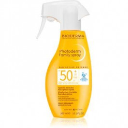   Bioderma Photoderm Sun active defense сонцезахисний освіжаючий засіб для обличчя SPF 50+ 300 мл