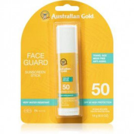 Australian Gold Face Guard крем-догляд місцевого призначення для захисту від сонця у формі стіку SPF 50 15 мл