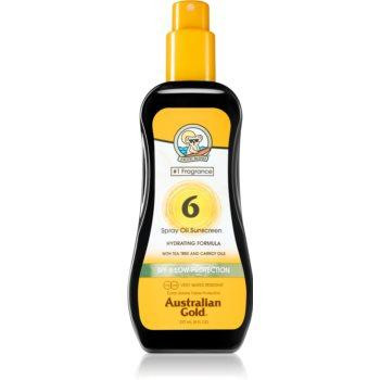 Australian Gold Spray Oil Sunscreen олійка для тіла у формі спрею проти сонячного проміння SPF 6 237 мл - зображення 1