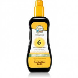 Australian Gold Spray Oil Sunscreen олійка для тіла у формі спрею проти сонячного проміння SPF 6 237 мл