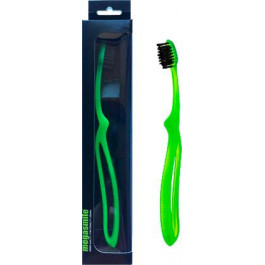   Megasmile Зубная щетка  Loop Black Whitening Зеленая (7640131972536_green)