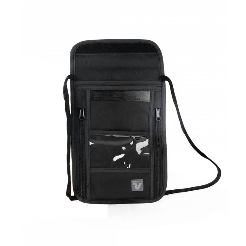 Roncato Дорожный кошелек-сумка  Accessories с RFID защитой Черный (419040/01) - зображення 1
