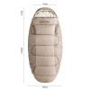 Naturehike PS300 NH20MSD03 / right, beige - зображення 6