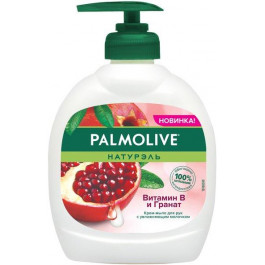   PALMOLIVE Жидкое крем-мыло для рук  Натурэль Витамин B и Гранат 300 мл (8718951301054)