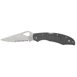   Spyderco Byrd Cara Cara 2 Serrator Grey (BY03PSGY2)