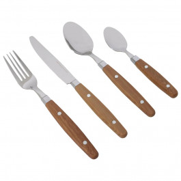   Gimex Cutlery Nature 16 Pieces 4 Person Wood (6960904)