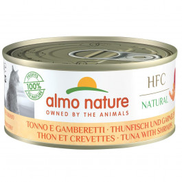 Almo Nature HFC Natural Adult Cat Tuna Shrimp 150 г (5128H)