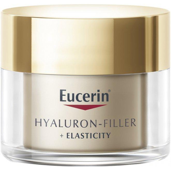 Eucerin Антивозрастной ночной крем для лица  Hyaluron-Filler + Elasticity 50 мл (4005800160264) - зображення 1