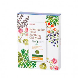   Petitfee Увлажняющая маска для лица  Resurrection Plant Soothing Gel Mask 10 х 30 г (8809508850092)