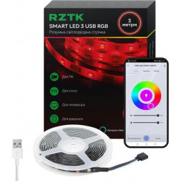   RZTK Smart LED 3 USB RGB