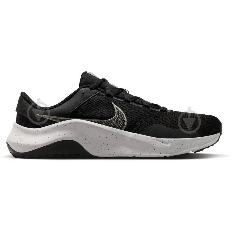 Nike Чоловічі кросівки для залу  Legend Essential 3 Nn DM1120-011 41 (8US) 26 см Black/Black-Flet Pewter- - зображення 1