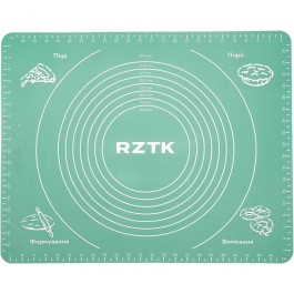   RZTK Коврик для формовки и выпечки теста  силиконовый 400х500 мм Mint (CM-338C)