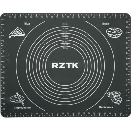   RZTK Коврик для формовки и выпечки теста  силиконовый 400х500 мм Graphite (CM-446С)