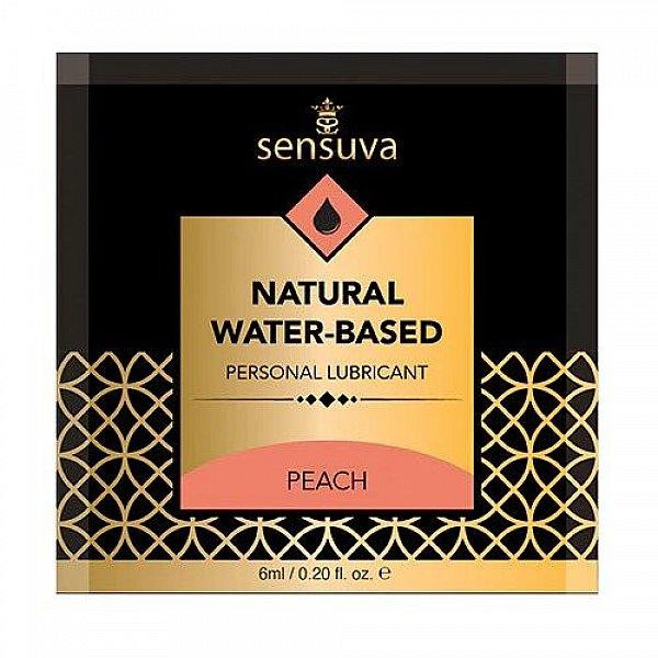 Sensuva Natural Water-Based Peach 6 мл (SO7836) - зображення 1