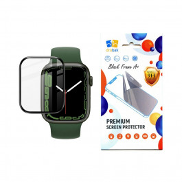   Drobak Захисне скло  Frame A+ для Apple Watch Series 9 45 mm Black (323211)