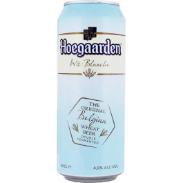 Hoegaarden Пиво  Wit Blanche світле, 4.9%, 500 мл (5410228169604)