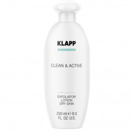   Klapp Тонік-пілінг для сухої шкіри  Clean & Active Exfoliator Dry Skin 250 мл (4250094946289)