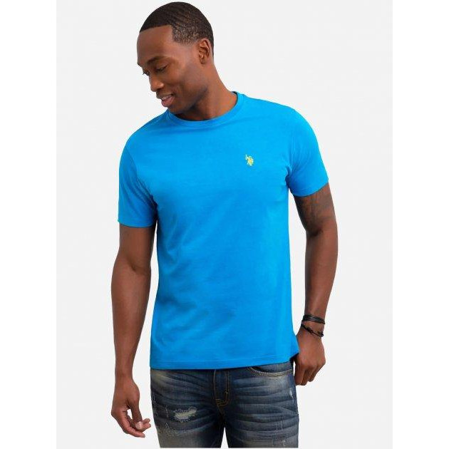 U.S. Polo Assn Футболка чоловіча  113904-0400A(teal blue) XXL Блакитна - зображення 1