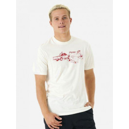   Rip Curl Футболка  Keep On Trucking Tee 04LMTE-3021 S Бежева (9359082294519)