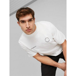   PUMA Футболка  Pl Statement Tee 53822507 S  White (4065453342431)