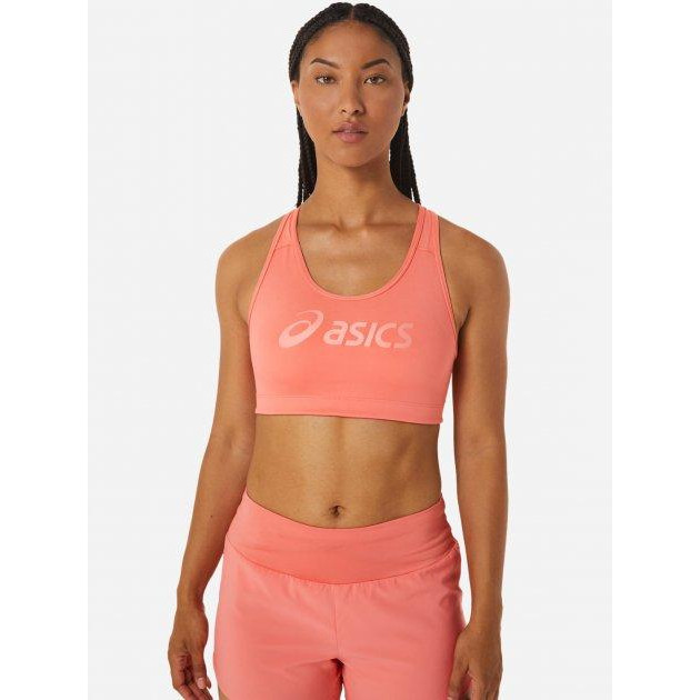 Asics Спортивный топ  Core  Logo Bra c-2012C573-700 XS Розовый (4550456328891) - зображення 1