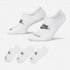 Nike Набір шкарпеток  U Nk Evryday Plus Cush Footie DN3314-100 L 3 пари White/Black (195244777082) - зображення 1