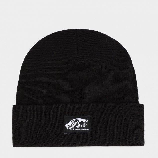 Vans Шапка мужская  Skate Classics Beanie VN0A7TNBBLK1 One Size Черная (196570774738) - зображення 1