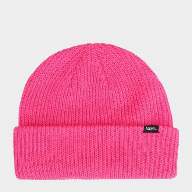 Vans Шапка женская  Wm Core Basic Wmns Beanie VN0A34GVM9X1 One Size Розовая (196573557079) - зображення 1