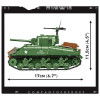 Cobi Company of Heroes 3 Танк M4 Шерман (COBI-3044) - зображення 5