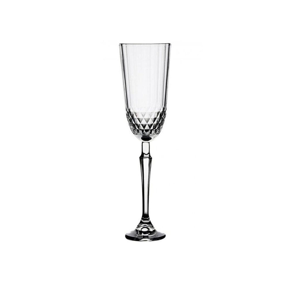 Pasabahce Набір келихів для шампанського  Diony 6 x 125 мл Прозорих (440210) - зображення 1