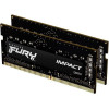 Kingston FURY 32 GB (2x16GB) SO-DIMM DDR4 2666 MHz Impact (KF426S16IBK2/32) - зображення 2