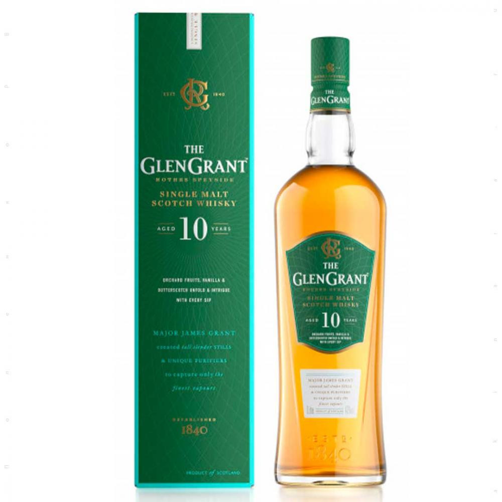 Glen Grant Виски 10 лет выдержки 1 л 40% (8000432620786) - зображення 1