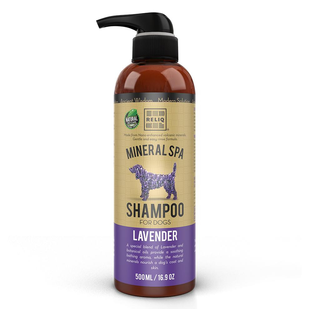 Reliq Mineral Spa Lavender Shampoo - шампунь Релик с маслом лаванды для собак 500 мл (S500-LAV) - зображення 1