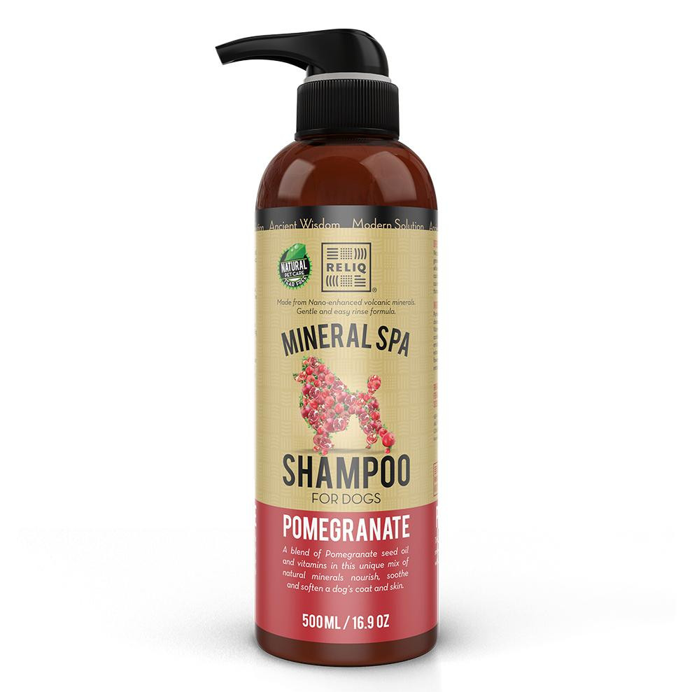 Reliq Mineral Spa Pomegranate Shampoo - шампунь Релик с экстрактом граната для собак 500 мл (S500-POM) - зображення 1