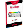Kingston FURY 16 GB DDR5 6800 MHz Renegade Silver/White RGB (KF568C36RWA-16) - зображення 4